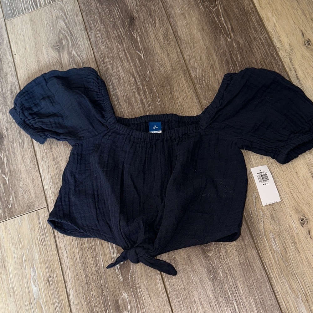 Old navy girls navy blue top